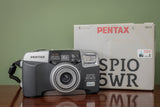 BOXED Pentax Espio WR 35mm Point & Shoot Weather Sealed Film Camera