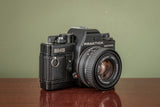 STUNNING Praktica BMS 35mm Film Camera + Pentacon 50mm F1.8 Lens