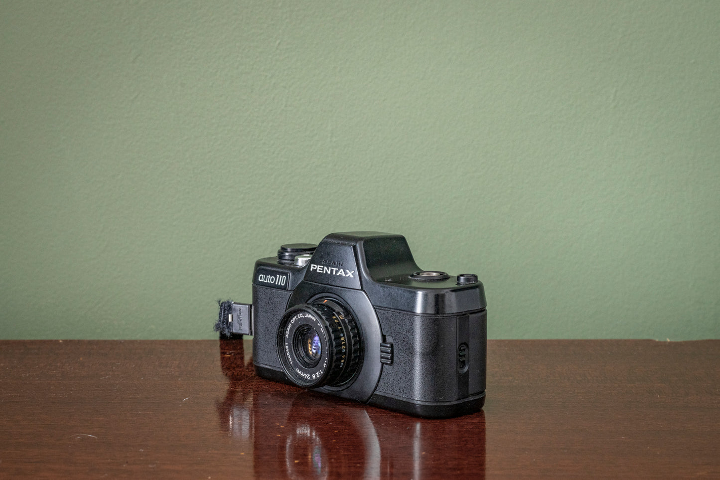 Pentax Auto 110mm Film Camera with Pentax 24mm F2.8 Lens