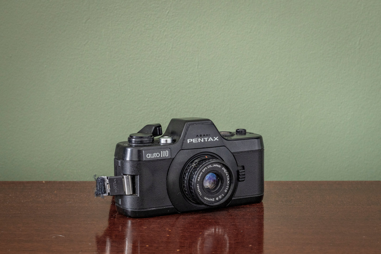 Pentax Auto 110mm Film Camera with Pentax 24mm F2.8 Lens