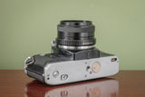 Stunning Minolta X-300 35mm SLR Film Camera + Miranda 28mm F2.8 Lens + NEW LIGHT SEALS