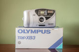 NEW Olympus Trip XB3 Big Finder 35mm Point and Shoot Film Camera - Silvero