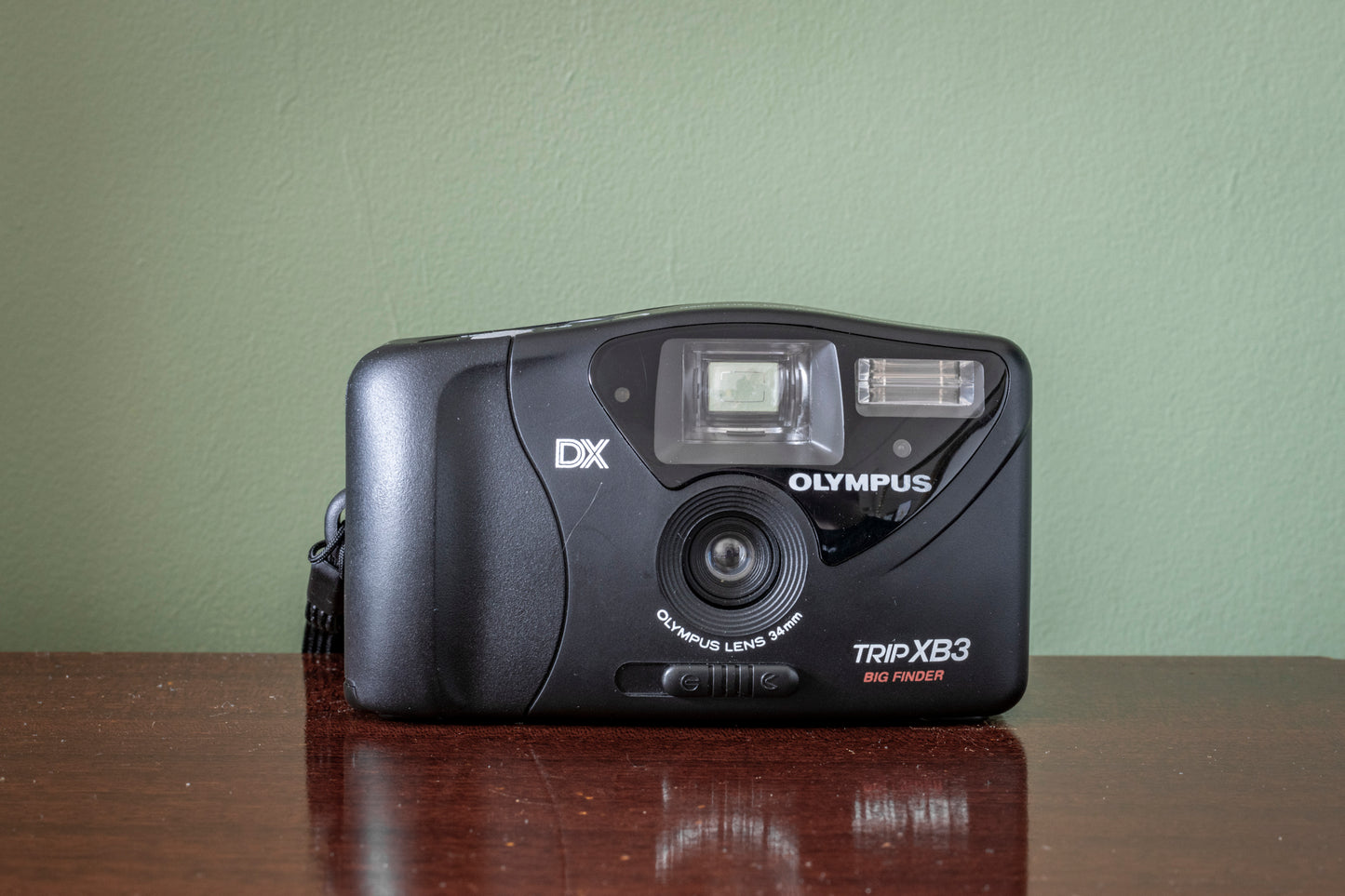 Mint Olympus Trip XB3 Big Finder 35mm Point and Shoot Film Camera - Black