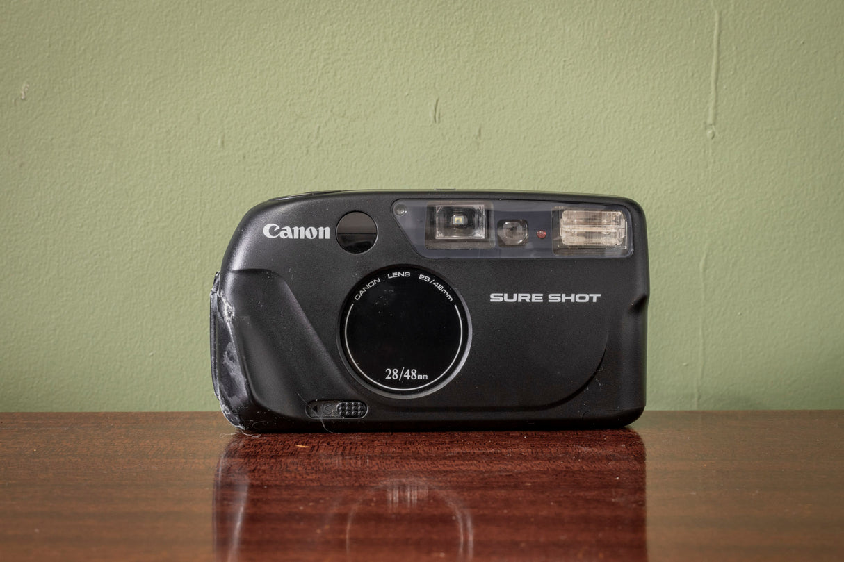 Boxed Canon Sure Shot 35mm Point and Shoot Film Camera