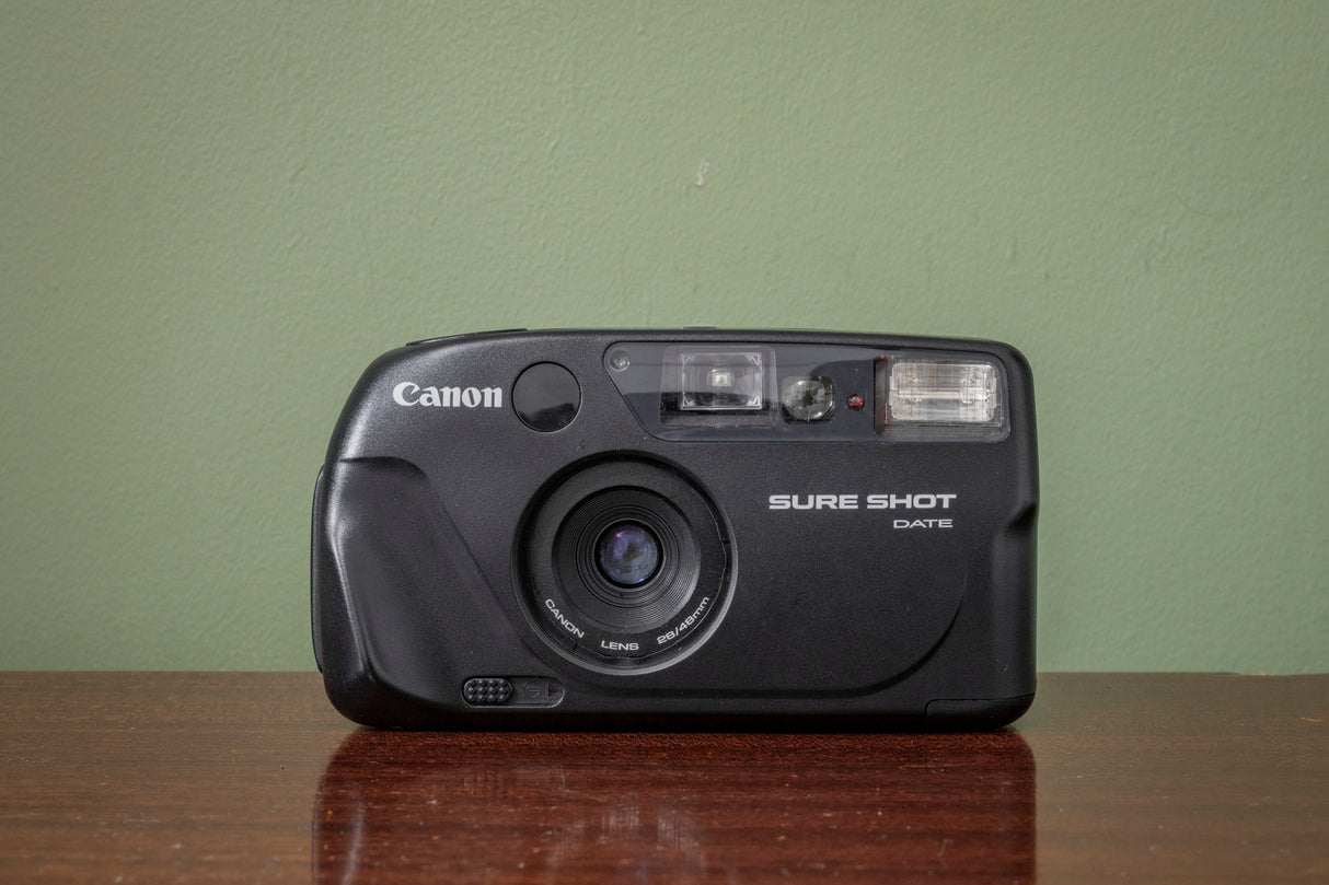 Canon Sure Shot Date 35mm Point and Shoot Film Camera