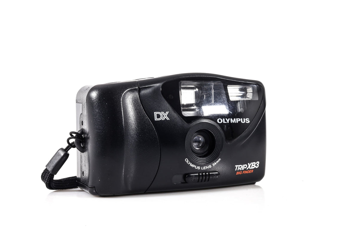 Olympus Trip XB3 Big Finder 35mm Point and Shoot Film Camera - Black