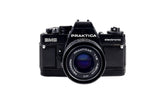 Praktica BMS 35mm Film Camera + Pentacon 50mm F1.8 Lens