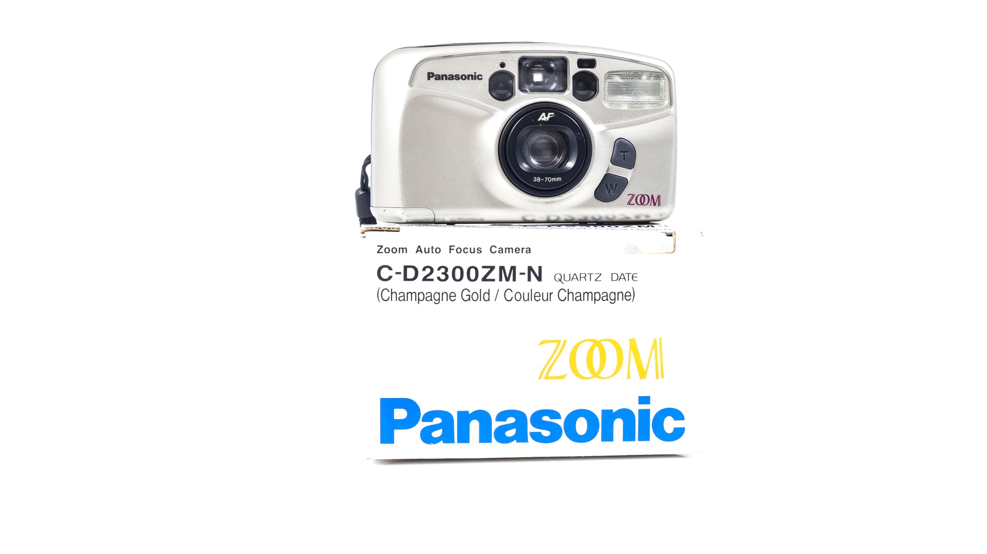 Autofocus popular Compact 35mm Film Camera Panasonic C-D2300ZM Black or Silver