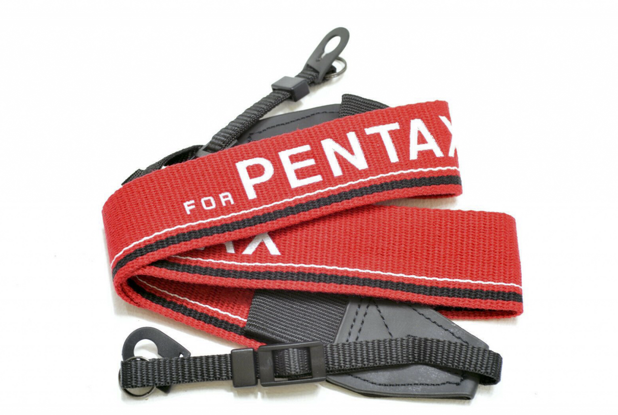 Kood Retro Style DSLR Camera Neck / Shoulder Strap for Pentax Cameras in Red