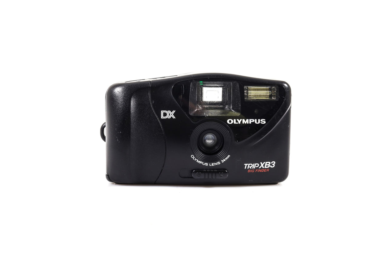 Olympus Trip XB3 Big Finder 35mm Point and Shoot Film Camera - Black