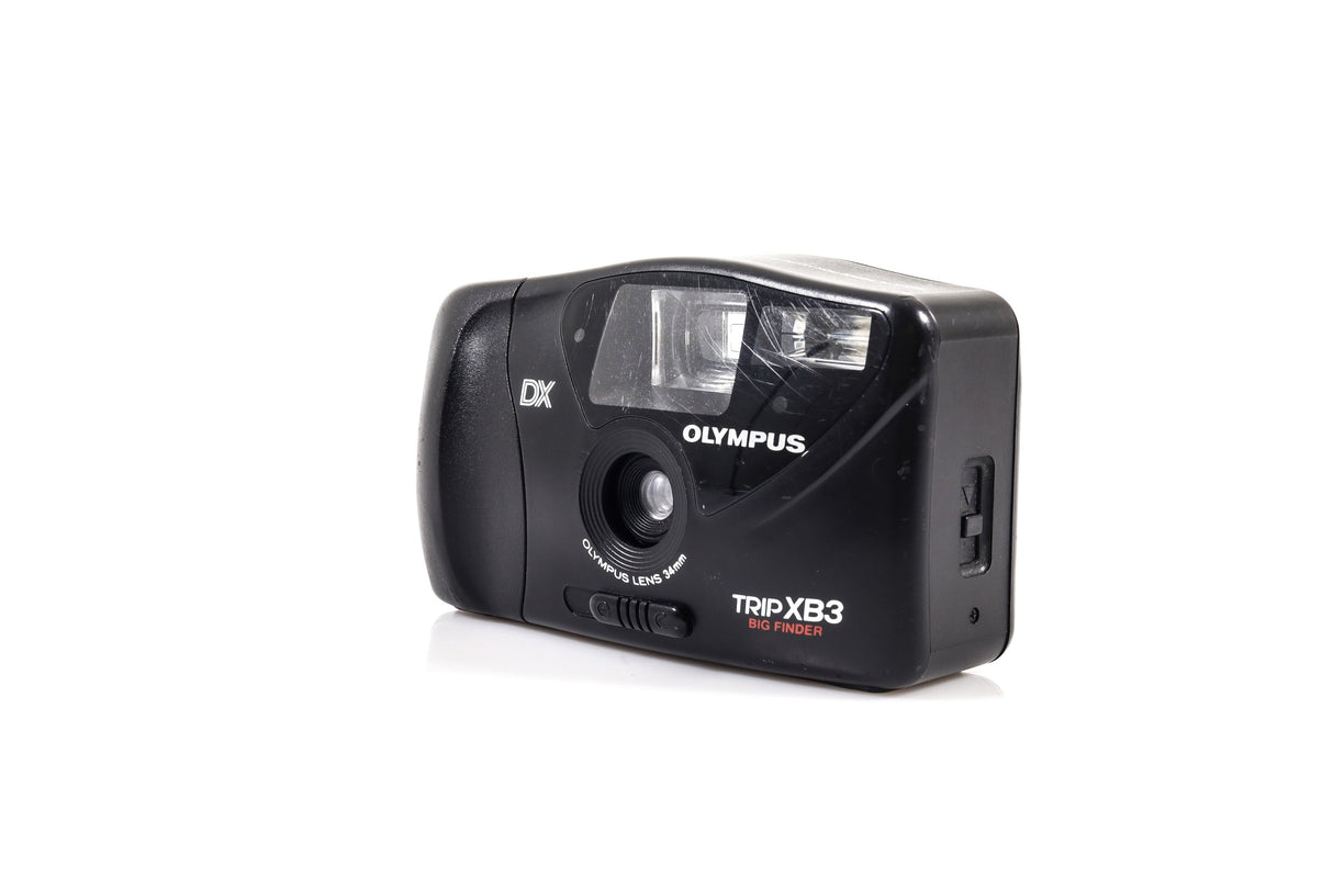 Olympus Trip XB3 Big Finder 35mm Point and Shoot Film Camera - Black