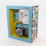 BRAND NEW Lomography Lomo Diana (Black/Blue) 35mm Mini Camera and Flash